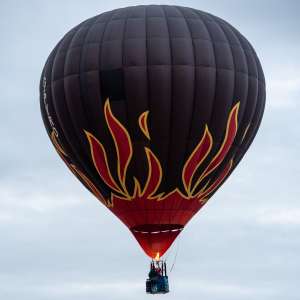 G-PYRO hot air balloon, a Cameron N-65
