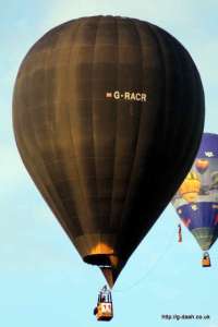 G-RACR hot air balloon, an Ultramagic M-65C. Photograph by Balloon Spotters Archive