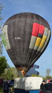 G-RAIL hot air balloon, a Thunder AND Colt Colt 105A