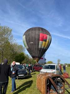 G-RAIL hot air balloon, a Thunder AND Colt Colt 105A, added to the archive 14 September 2026. Photograph by Cera168_