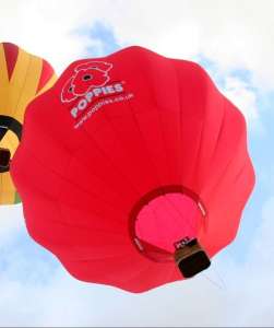 G-RAMA hot air balloon, a Cameron C-70. Photograph by Balloon Spotters Archive