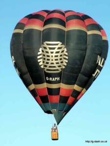 G-RAPH hot air balloon, a Cameron O-77, added to the archive 7 September 2026. Photograph by Balloon Spotters Archive