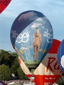 G-REAR hot air balloon, a Lindstrand Balloons LBL 69X. Photograph by Balloon Spotters Archive