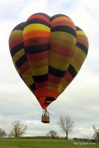G-RISE hot air balloon, a Cameron V-90, added to the archive 7 September 2026. Photograph by Paul Dopson