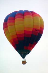 G-RIZE hot air balloon, added to the archive 27 August 2026. Photograph by K Boon