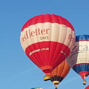 Red Letter Days hot air balloon G-RLDZ, a Cameron A-315