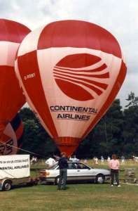 G-ROBY hot air balloon, added to the archive 27 August 2026. Photograph by Bill Teasdale