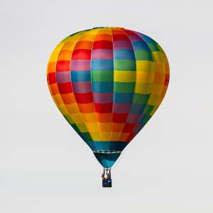 G-RONY hot air balloon, a Cameron SPORT-60, seen at Arrow, Warwickshire, United Kingdom on 30 May 2026. Photograph by Dave