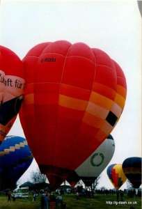 G-ROSI hot air balloon, added to the archive 27 August 2026. Photograph by G Duke