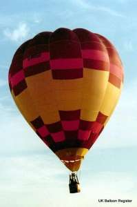 G-RRSG hot air balloon, added to the archive 27 August 2026. Photograph by G Duke