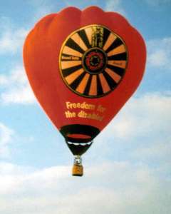 G-RTBI hot air balloon, added to the archive 27 August 2026. Photograph by Bob Baker