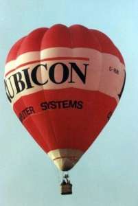 G-RUBI hot air balloon, added to the archive 27 August 2026. Photograph by Andrew Garrett