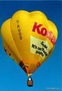 G-RUDD hot air balloon, added to the archive 27 August 2026. Photograph by G Duke