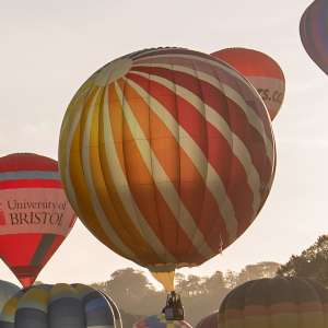 G-SATL hot air balloon, a Cameron SPHERE-105