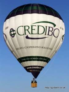 G-SEBY hot air balloon, an Ultramagic M-105. Photograph by slowfly.it