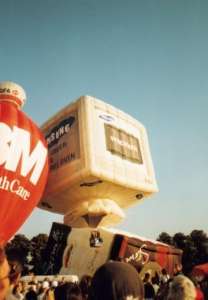 G-SEUK hot air balloon, added to the archive 27 August 2026. Photograph by Andrew Garrett