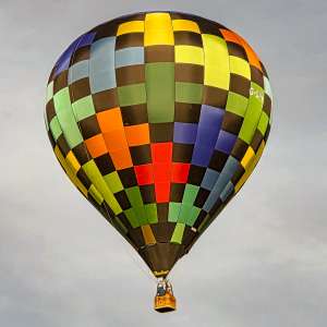 G-SHAD hot air balloon, a Cameron Z-90, seen at Arrow, Warwickshire, United Kingdom on 30 May 2026. Photograph by Dave