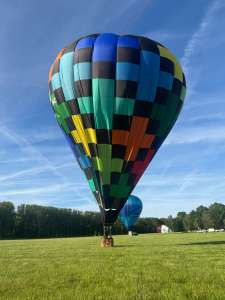 G-SHAD hot air balloon, a Cameron Z-90, added to the archive 14 September 2026. Photograph by R0nN1e