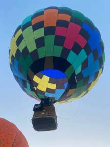 G-SHAD hot air balloon, a Cameron Z-90, added to the archive 15 September 2026. Photograph by R0nN1e
