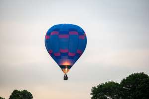G-SHBH hot air balloon, an Ultramagic H-77, seen at Arrow, Warwickshire, United Kingdom on 31 May 2025. Photograph by Dave