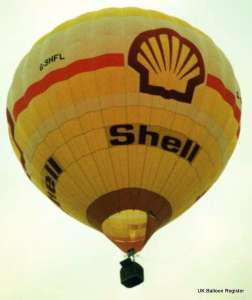 G-SHFL hot air balloon, a Cameron N-77, added to the archive 7 September 2026. Photograph by Mel Kirby