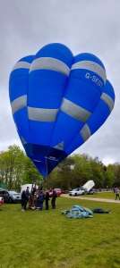 G-SKOT hot air balloon, a Cameron V-42. Photograph by Guiseppe Bernasconi