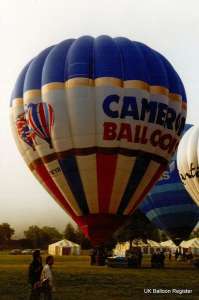 G-SKYR hot air balloon, added to the archive 27 August 2026. Photograph by G Duke