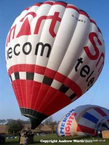 G-SMRT hot air balloon, a Lindstrand HOT AIR Balloons LBL 260A. Photograph by Andrew Worth