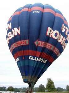 G-SNIF hot air balloon, a Cameron A-300. Photograph by Balloon Spotters Archive