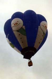 G-SNOW hot air balloon, added to the archive 27 August 2026. Photograph by Bill Teasdale