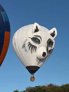 G-SNWY hot air balloon, a Diamond S-77, added to the archive 15 September 2026. Photograph by markneal