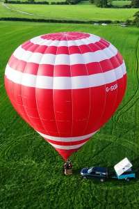 G-SODA hot air balloon, added to the archive 27 August 2026. Photograph by Trev Read