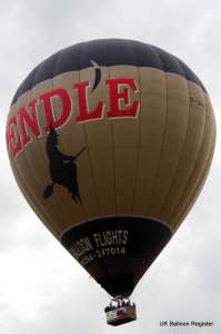 G-SPEL hot air balloon, a SKY 220-24. Photograph by JEM Ballooning