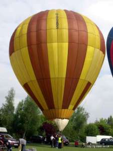 G-SSBS hot air balloon, a Colt 77A, added to the archive 7 September 2026. Photograph by Balloon Spotters Archive