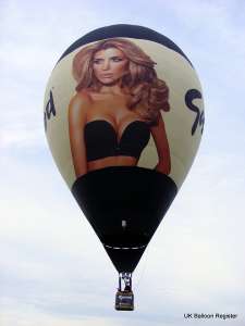 Gossard hot air balloon G-SSRD, a Balony Kubicek SPOL. S R.O. BB17XR, added to the archive 7 September 2026. Photograph by Balloon Spotters Archive