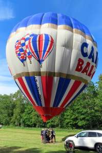G-STBT hot air balloon, a Cameron N-42, added to the archive 7 September 2026. Photograph by G Bann