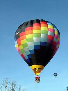 G-SUED hot air balloon, a Thunder AX8-90, added to the archive 7 September 2026. Photograph by Balloon Spotters Archive