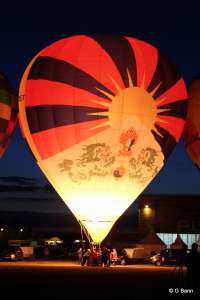 G-TBET hot air balloon, an Ultramagic M-77. Photograph by G Bann