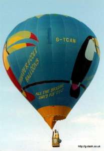 G-TCAN hot air balloon, added to the archive 27 August 2026. Photograph by G Duke