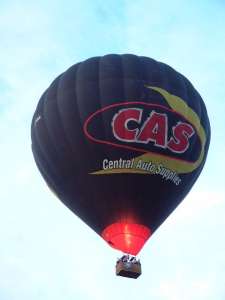 G-TCAS hot air balloon, a Cameron Z-275. Photograph by Andrew Garrett