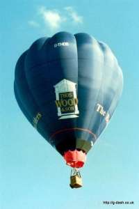 G-THOS hot air balloon, added to the archive 27 August 2026. Photograph by G Duke