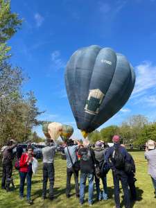 G-THOS hot air balloon, a Thunder AX7-77, added to the archive 14 September 2026. Photograph by Cera168_