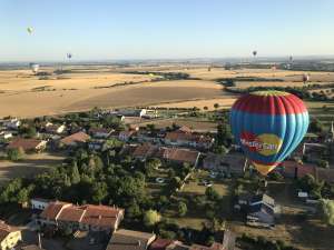 G-TIBF hot air balloon, a Balony Kubicek SPOL. S R.O. BB34Z. Photograph by brad-ox