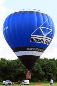 G-TREW hot air balloon, a Balony Kubicek SPOL. S R.O. BB22Z, added to the archive 7 September 2026. Photograph by G Bann