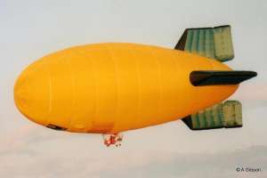 G-TRIB hot air balloon, added to the archive 27 August 2026. Photograph by A Gibson