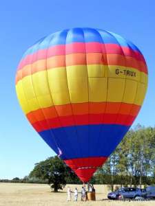 G-TRUX hot air balloon, added to the archive 27 August 2026. Photograph by Paul Coman