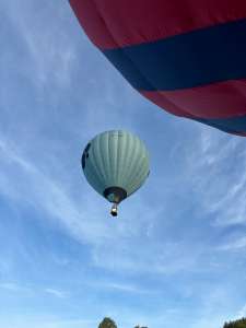 G-TSWI hot air balloon, a Lindstrand HOT AIR Balloons LBL 90A, seen at Knowle, Bristol, United Kingdom on 27 June 2026. Photograph by R0nN1e