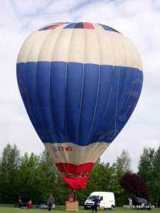 G-TTWO hot air balloon, a Colt 56A, added to the archive 7 September 2026. Photograph by Balloon Spotters Archive