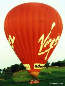 G-TVBF hot air balloon, a Lindstrand Balloons LBL 310A. Photograph by Mel Kirby