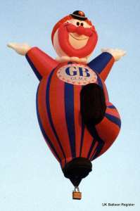 G-UBBE hot air balloon, added to the archive 27 August 2026. Photograph by Swedish Balloon Federation